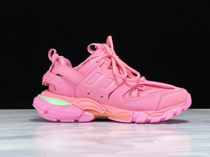 (led) bl track trainers sneaker pink h903p044
