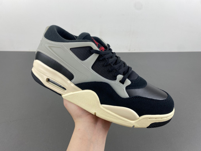 air jordan 4 rm “black/sail” fq7939-006