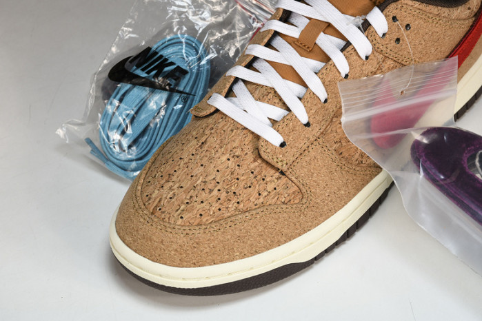 nike dunk low sp clot cork fn0317-121