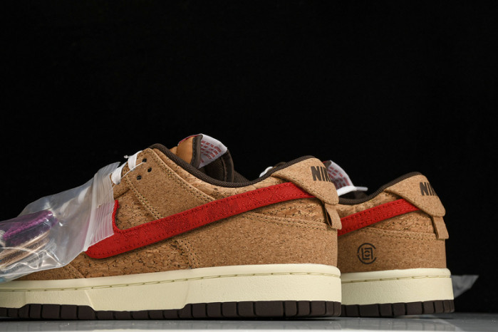 nike dunk low sp clot cork fn0317-121