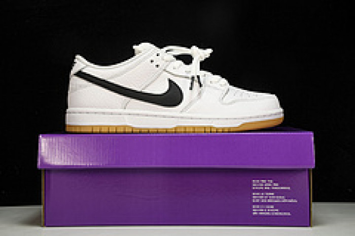 nike sb dunk low pro white gum cd2563-101